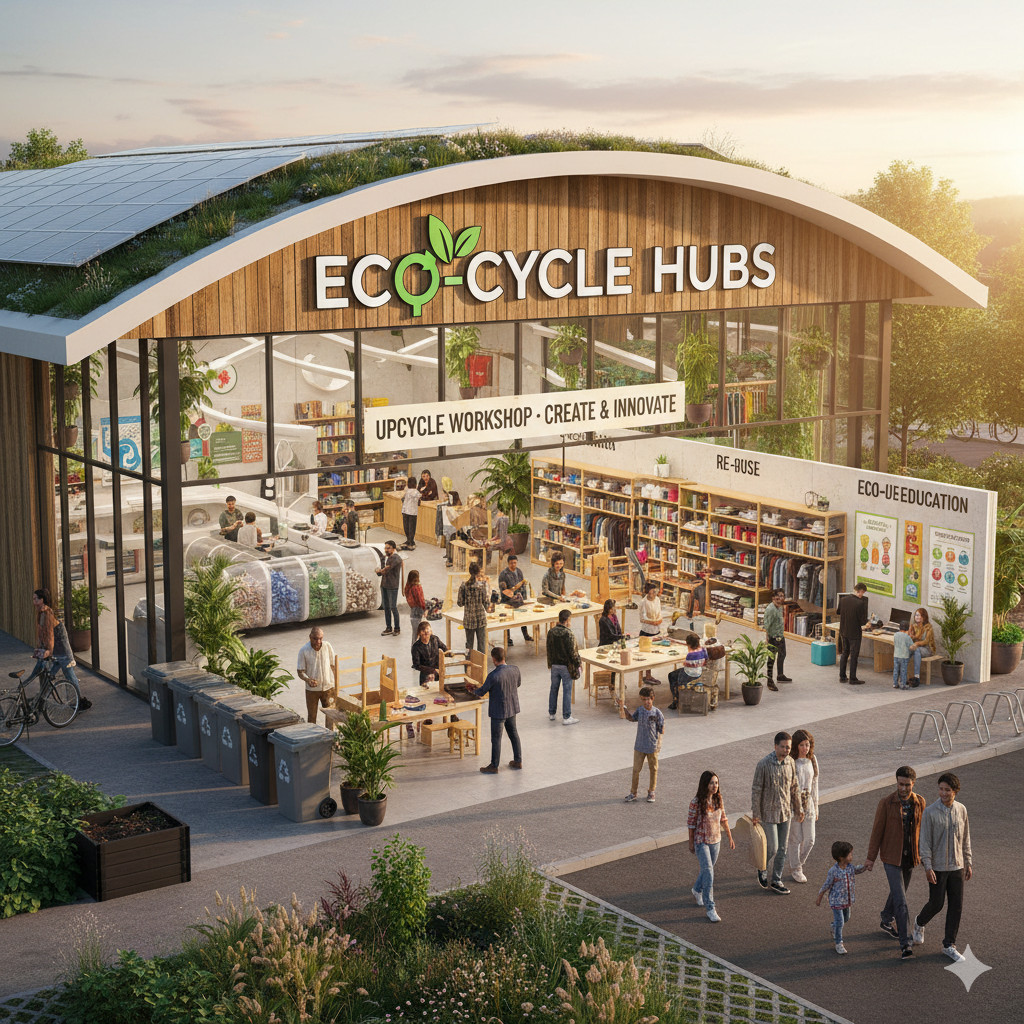 Eco-Cycle Hubs