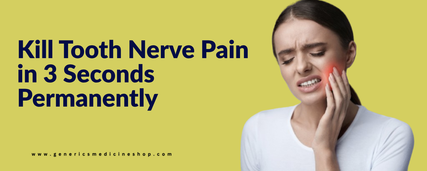 Kill Tooth Pain Nerve in 3 Seconds Permanently | Pain Relief Tips
