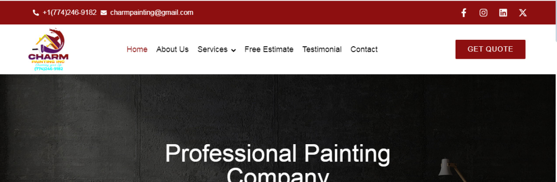 Charm Painting Inc Cover Image